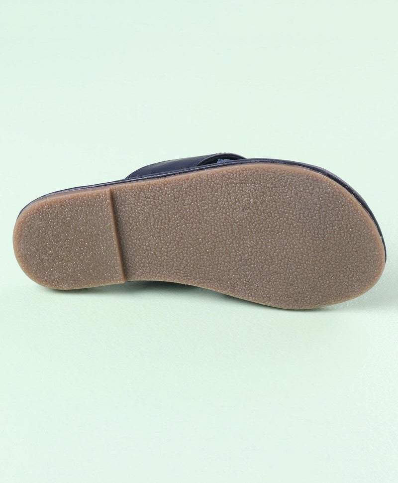 Pine Kids Slip On Ethnic Footwear - Navy Blue - Image 5